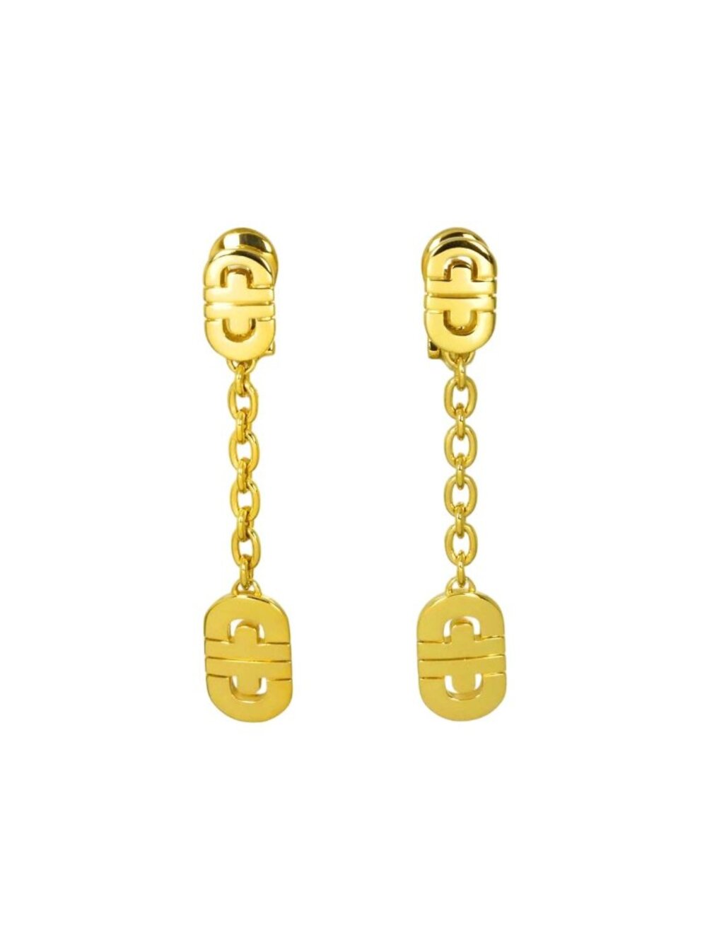 Bvlgari Parentesi Earrings 18k Yellow Gold
